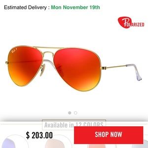 Ray-Ban Aviator Flash Lenses (Polarized)